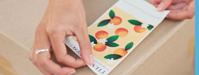 Laminētas vinila uzlīmes  