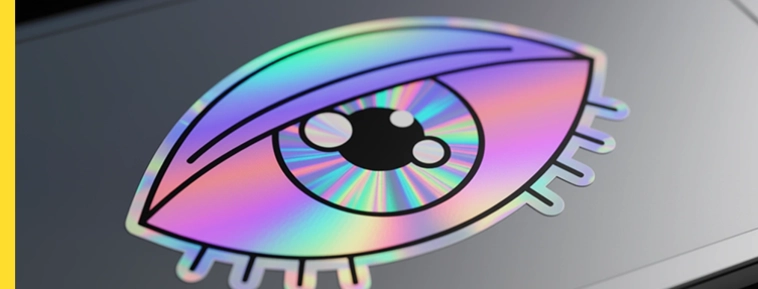 Hologrāfiskas uzlīmes  